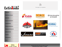 Tablet Screenshot of extintodo.com.mx